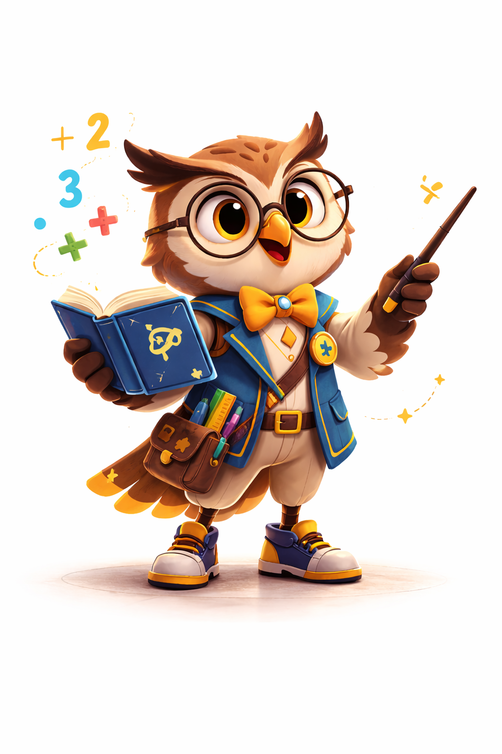 Adria, a coruja da Matemática